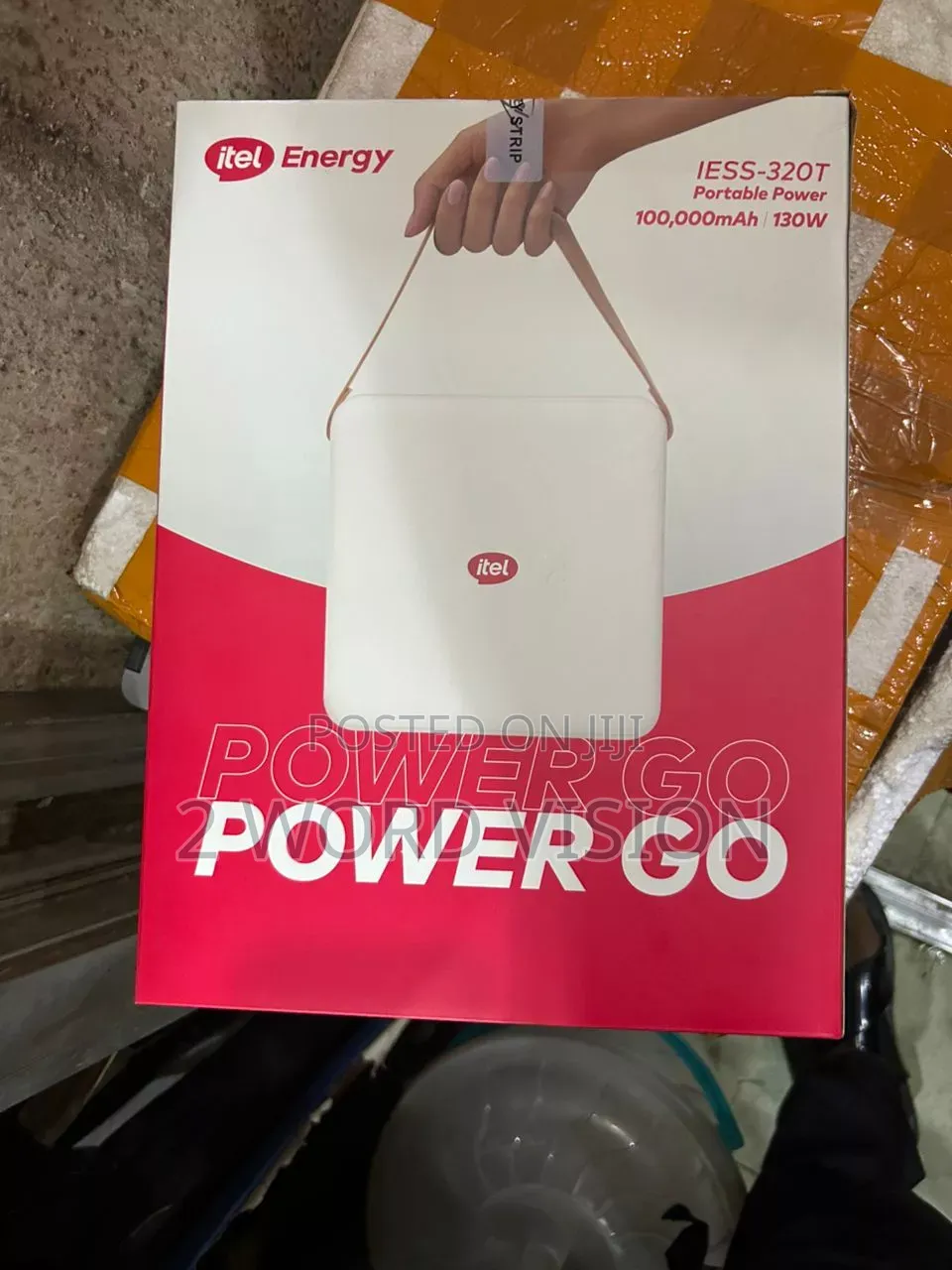 Itel Power Go 100000mah 320wh Lifepo4 Battery 130w Power Bank