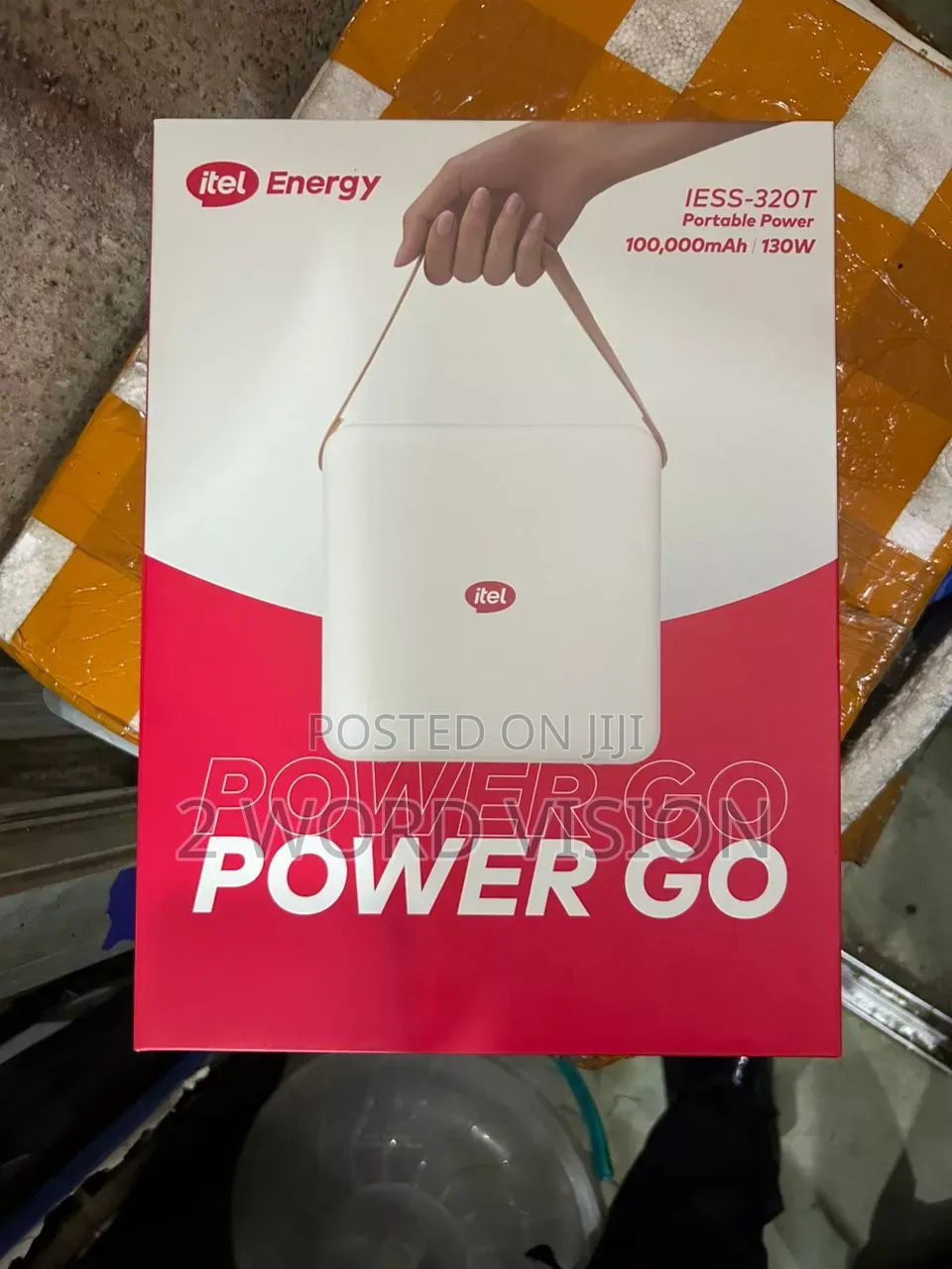 Itel Power Go 100000mah 320wh Lifepo4 Battery 130w Power Bank