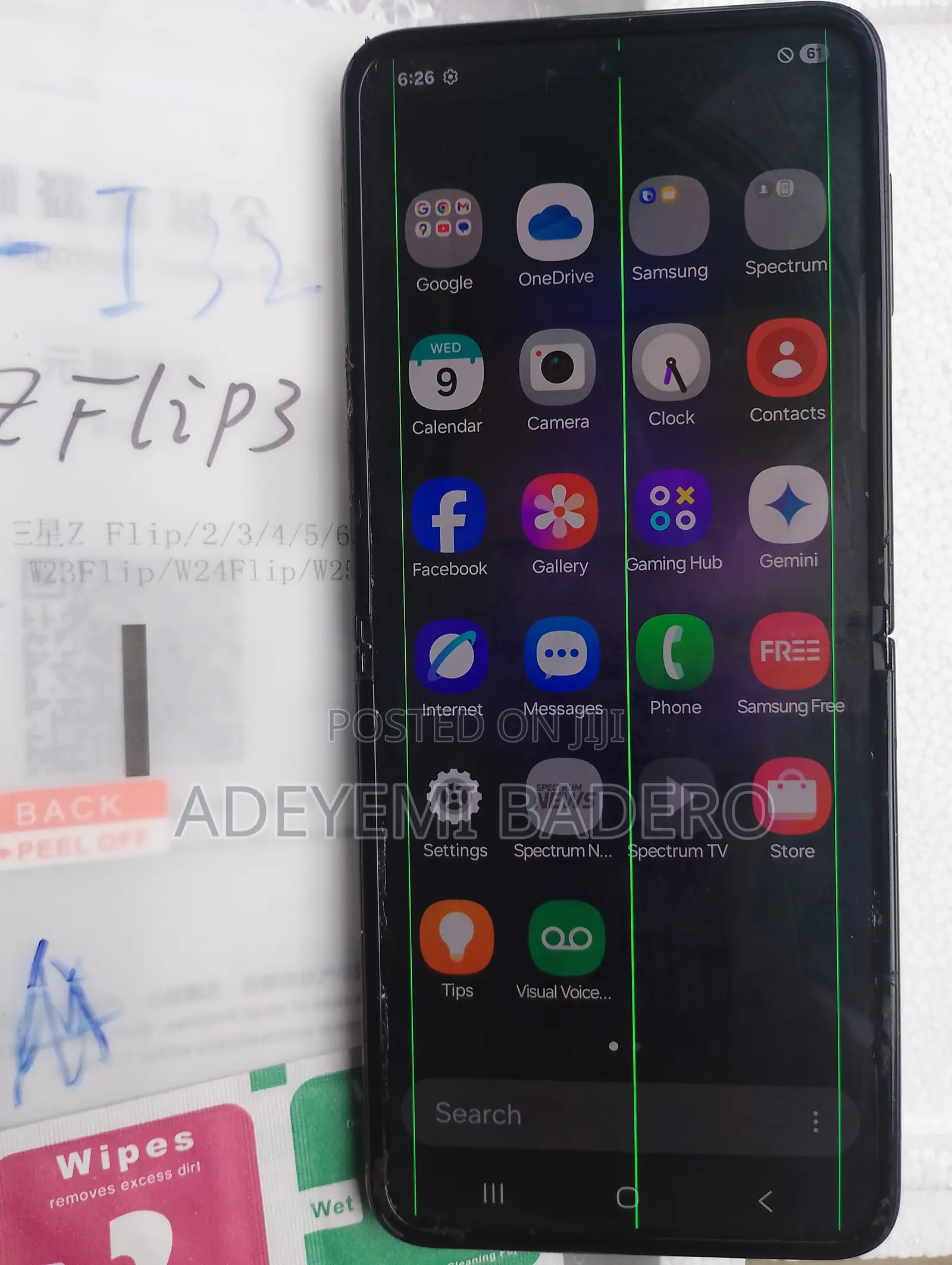 Samsung Galaxy Z Flip3 5G 128 GB Black