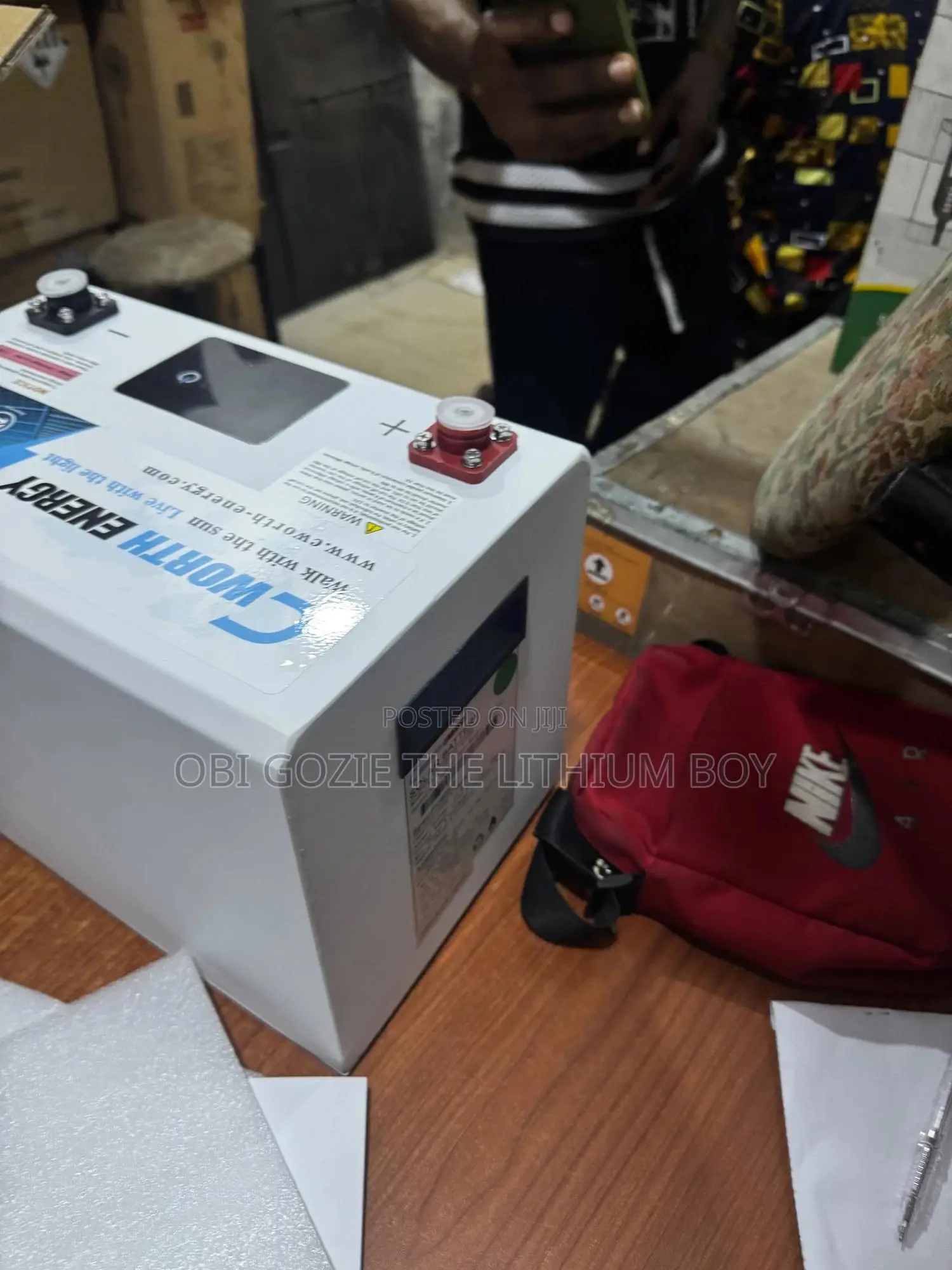 0nly Lagos Distributor of Cworth Energy 100ah 12v Lithium Lon Battery