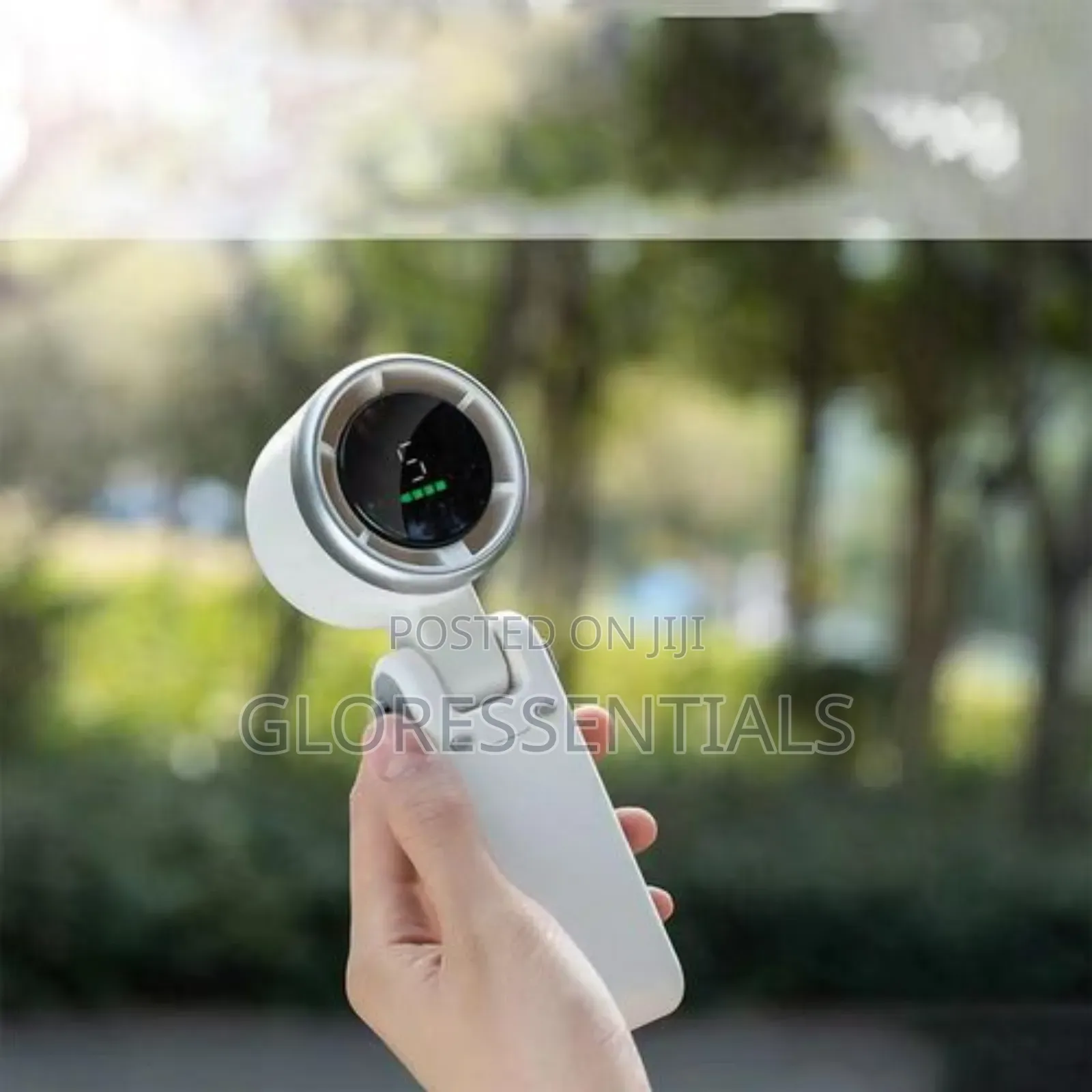 Foldable Handheld Turbo Fan With Rope