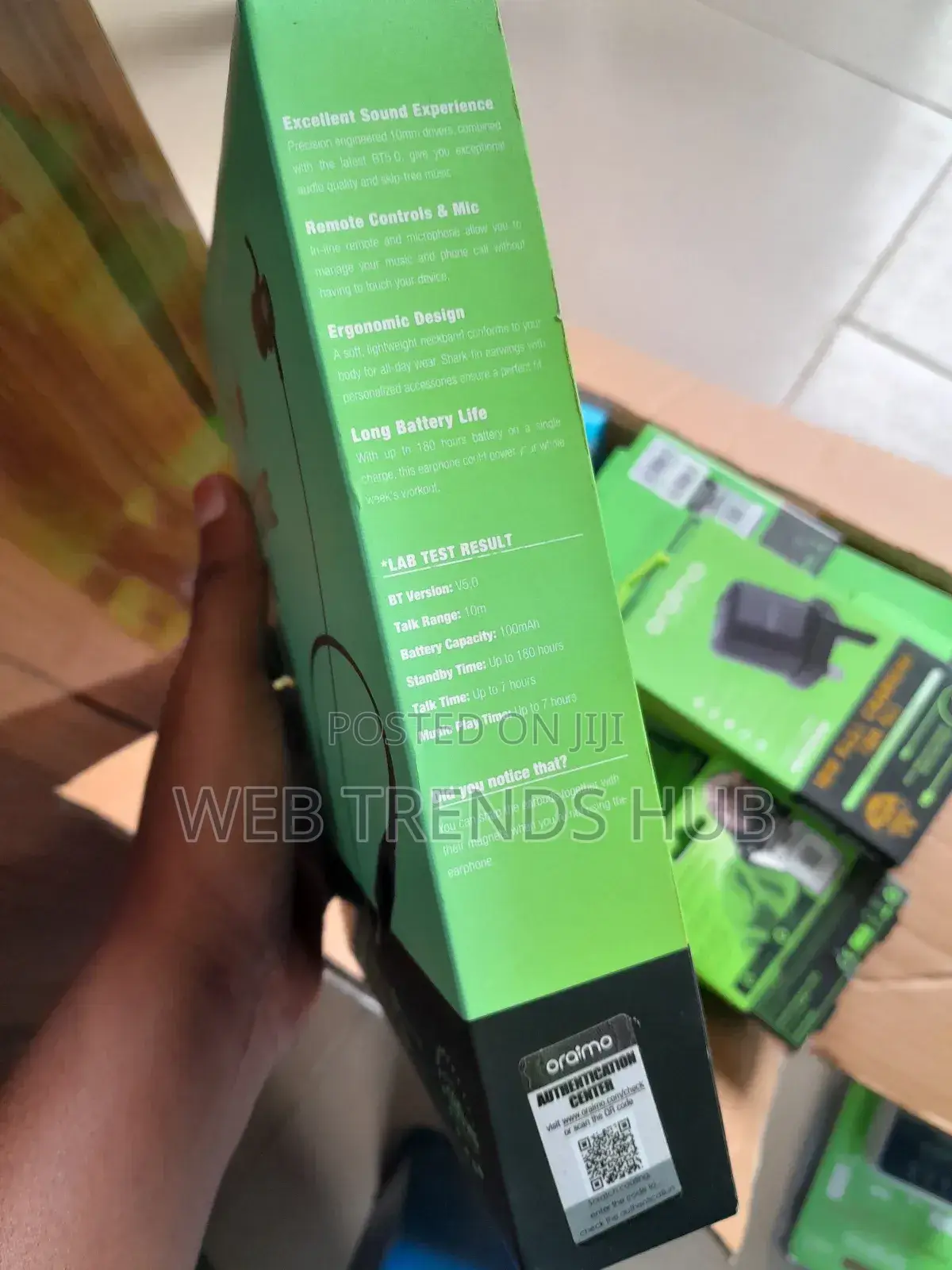 Brand New Oraimo Shark 2 (Oeb-E59d) – Ultimate Sport Neckband