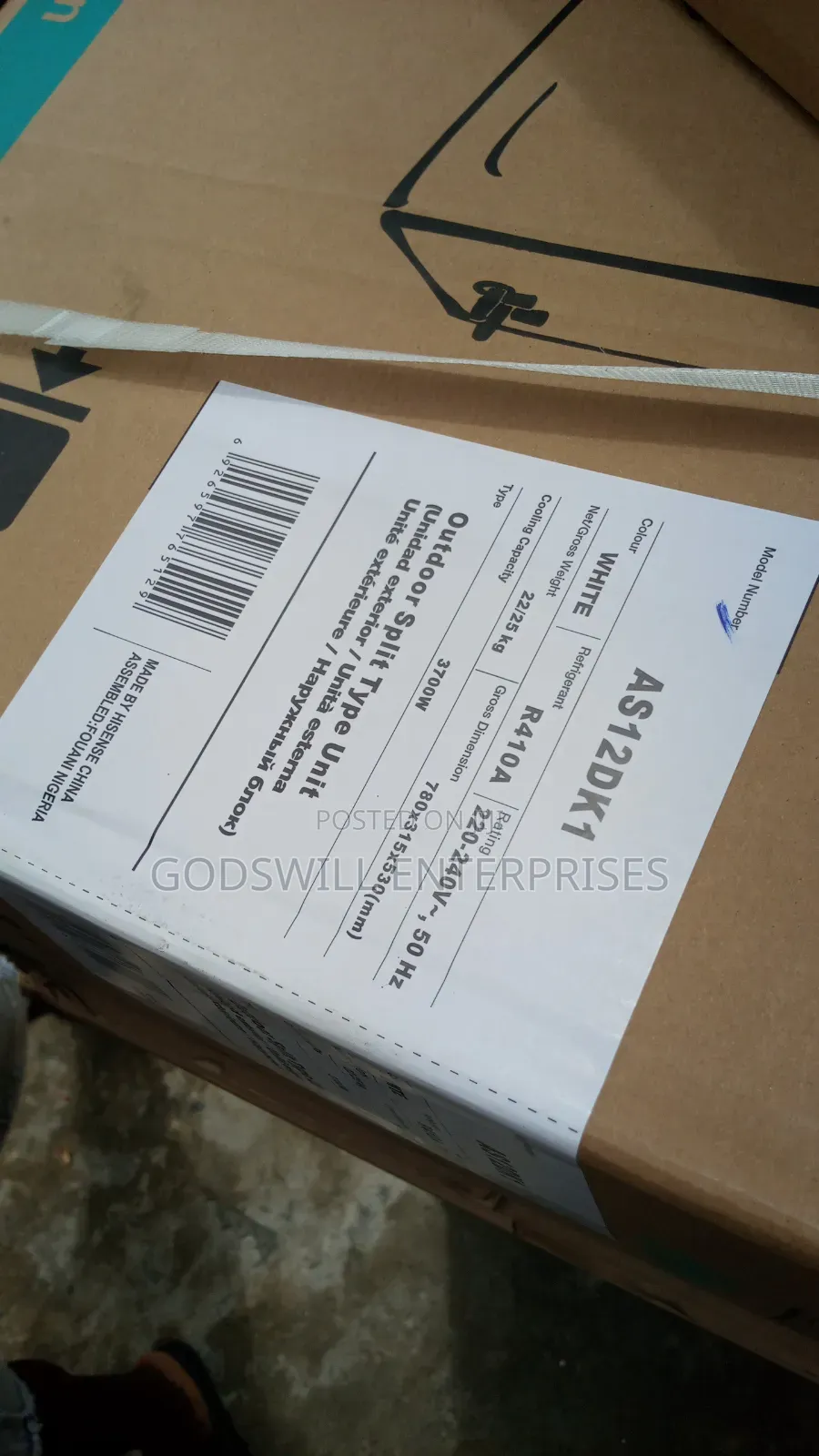 Hisense 1.5hp Air Conditioner