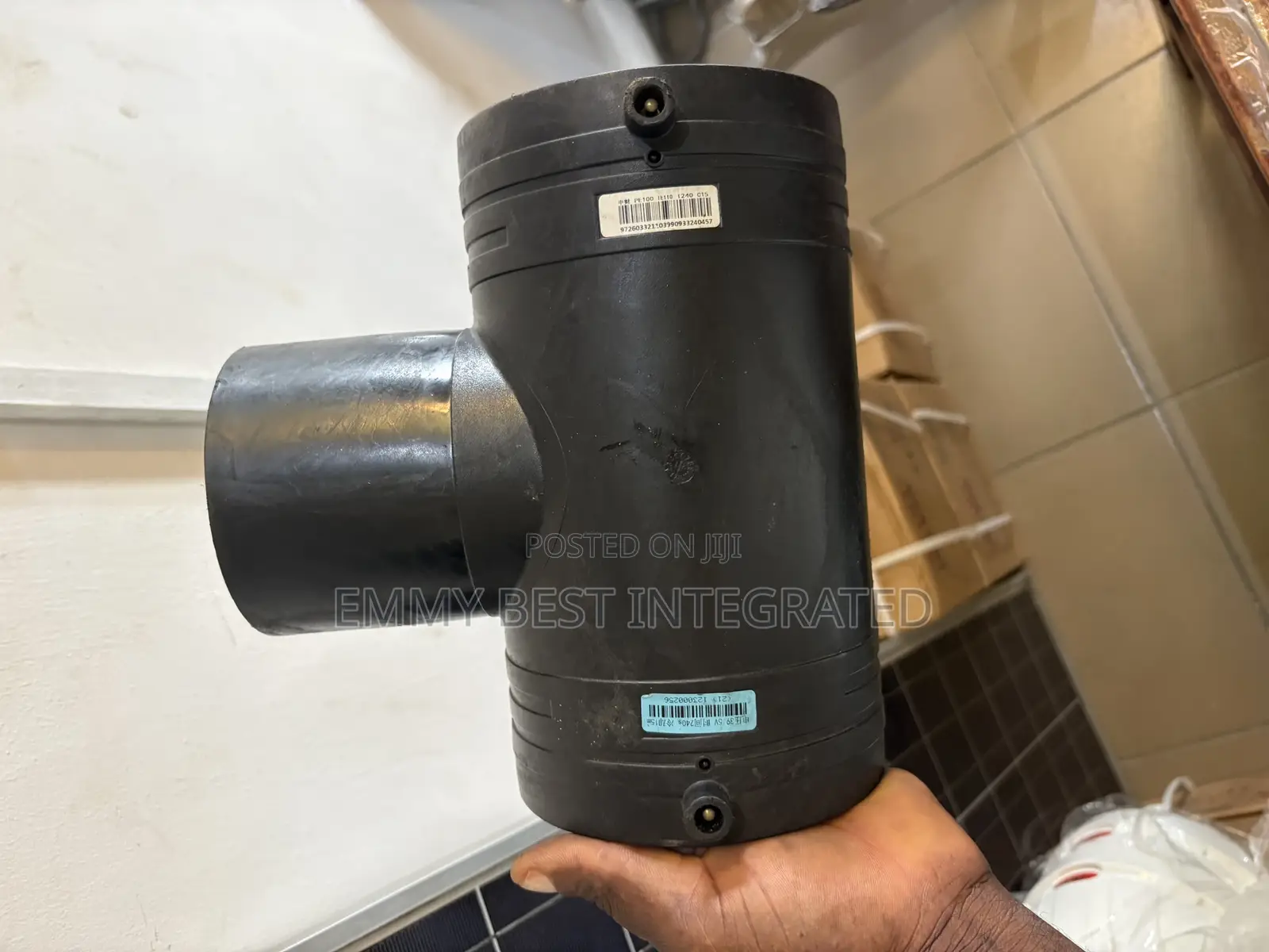 Hdpe Electrofusion Equal Tee (90°).