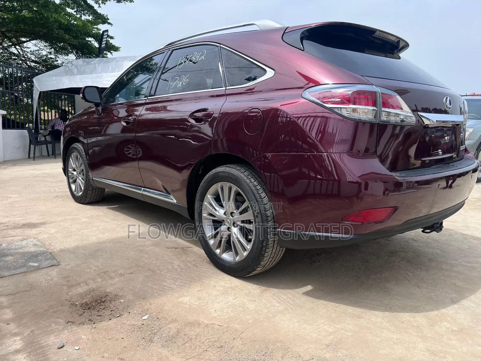 Lexus RX 350 AWD 2014 Burgundy