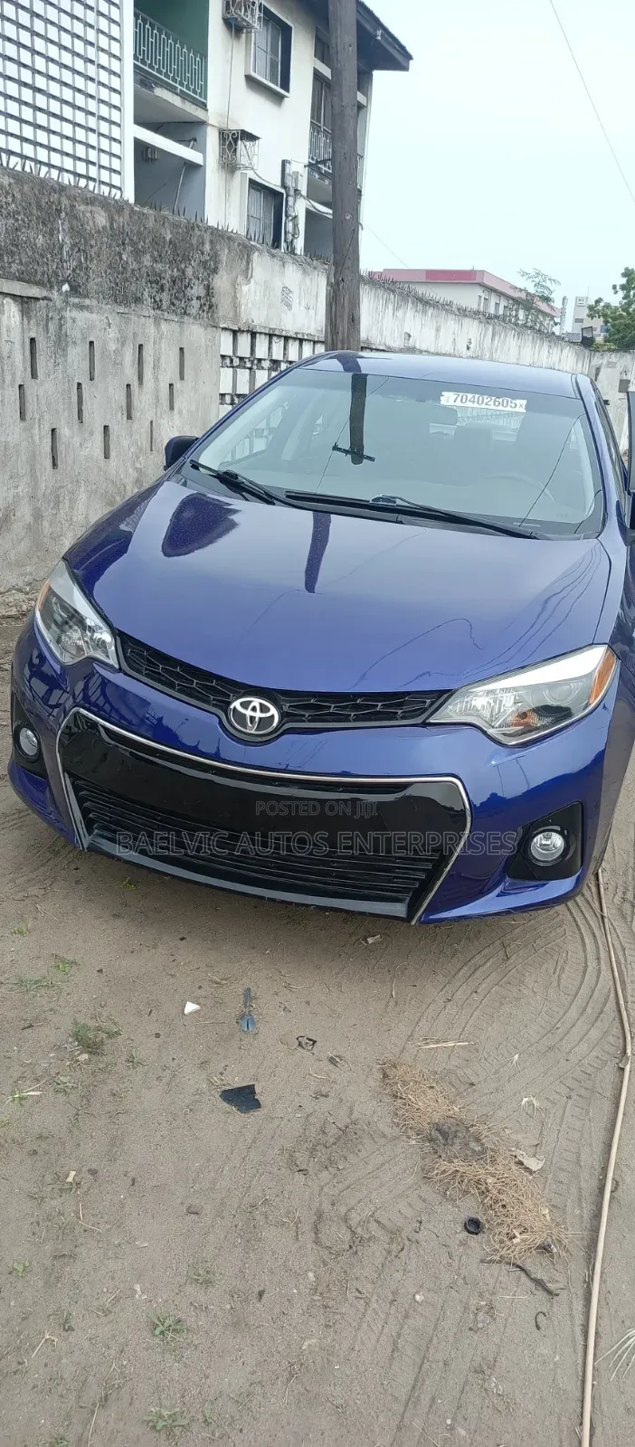 Toyota Corolla L 4dr Sedan (1.8L 4cyl 6M) 2015 Blue