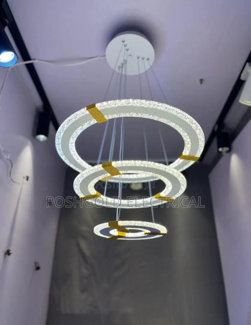 3 -Ring Crystalhalo Chandlier