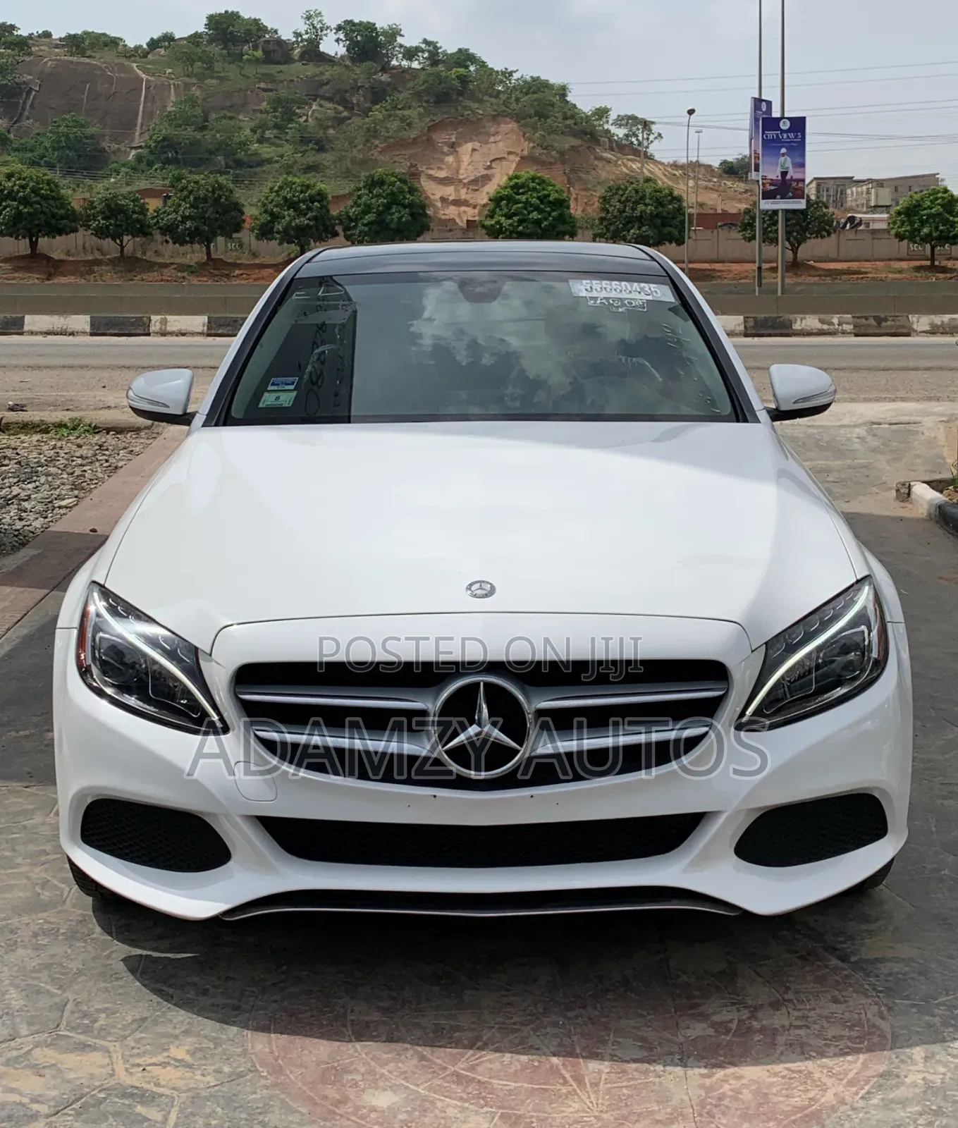Mercedes-Benz C300 2015 White