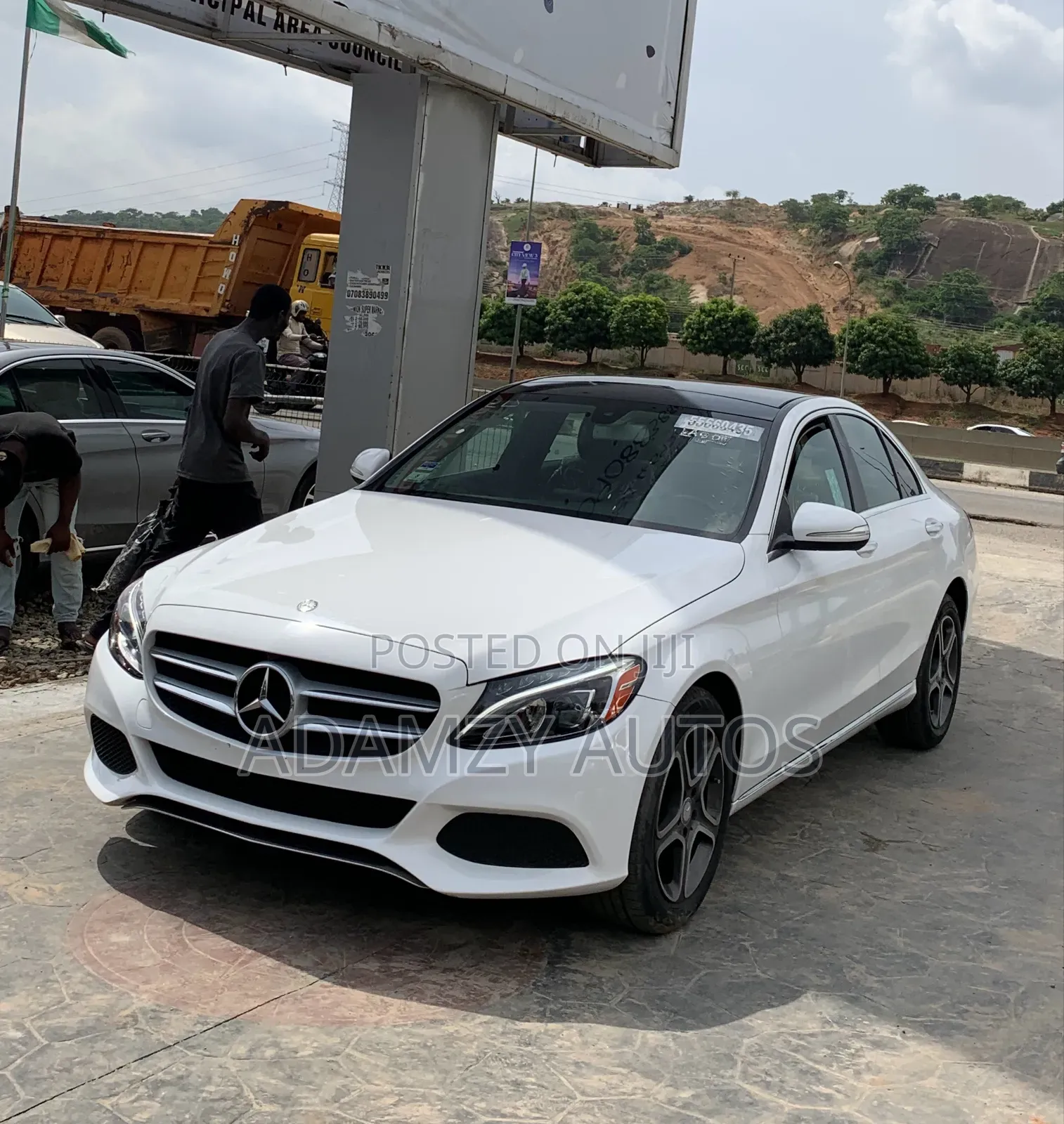 Mercedes-Benz C300 2015 White