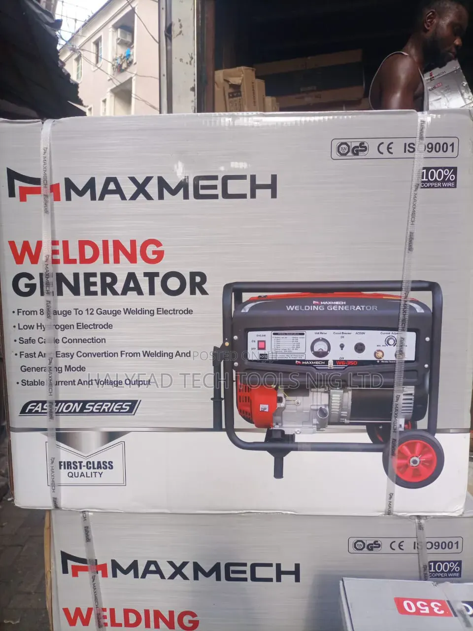 Start and Weld Welding Generator Machine