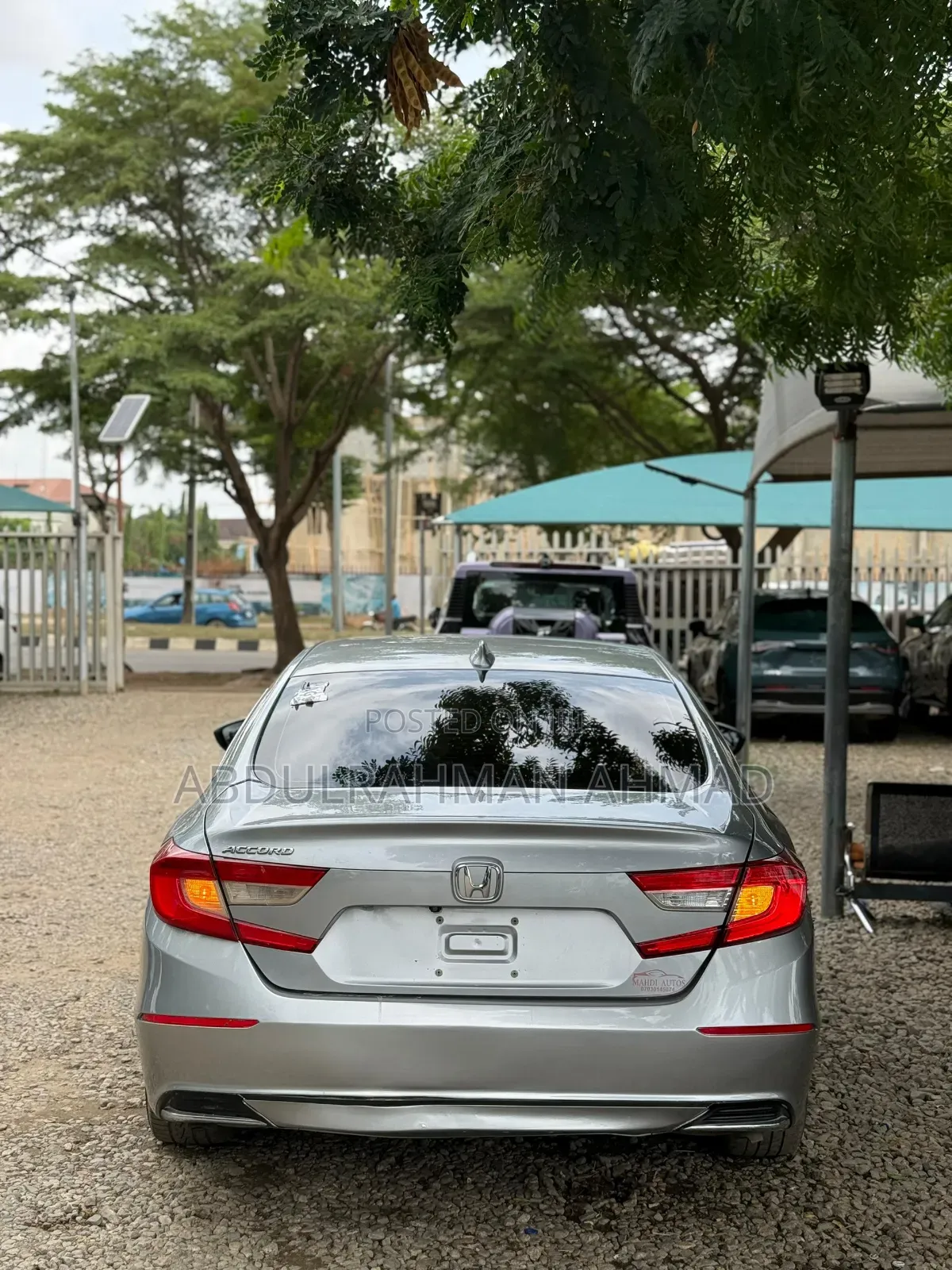 Honda Accord EX (1.5L 4cyl Turbo CVT) 2019 Silver