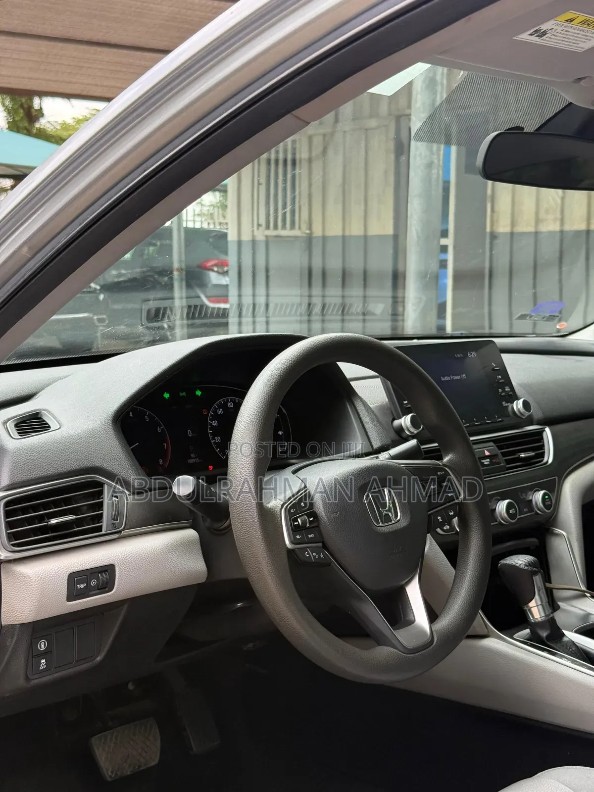 Honda Accord EX (1.5L 4cyl Turbo CVT) 2019 Silver