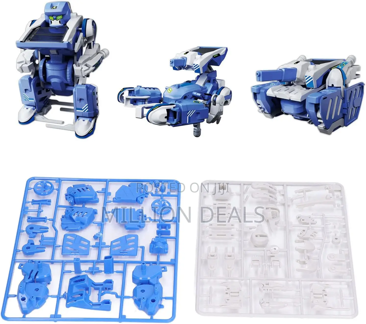3-in-1 Solar Robot Kids Educational Toy Ages 10+