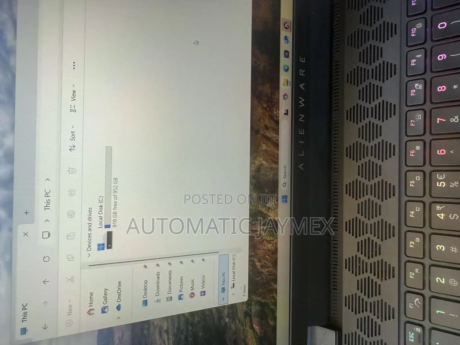 Laptop Dell Allenware M15 R5 16GB Intel Core i7 SSD 1T