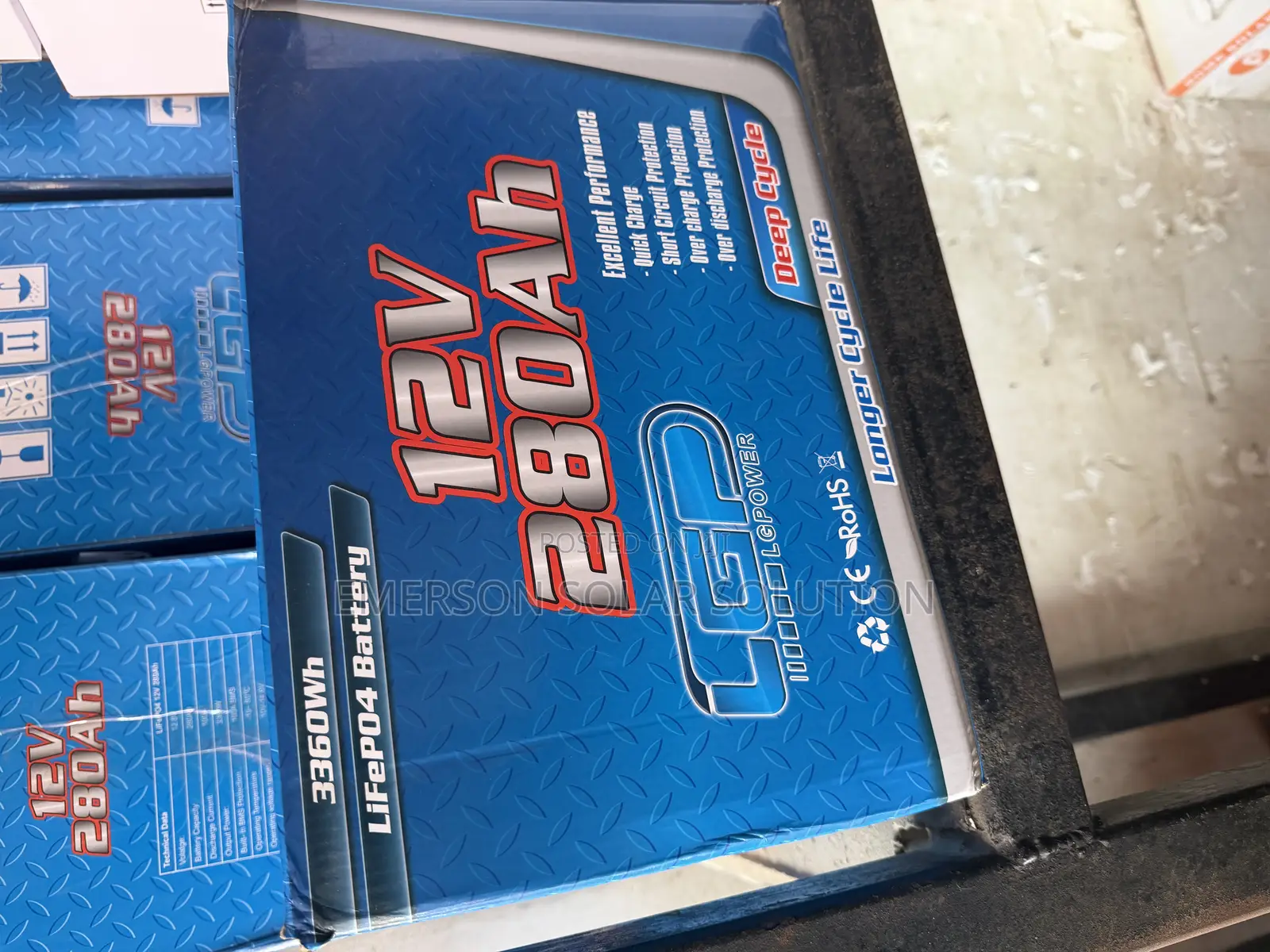 3.3kwh Lg Power Solar Lithium Iron Phosphate Battery Available