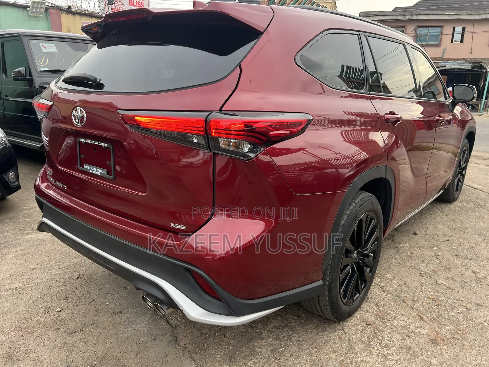Toyota Highlander XSE FWD 2023 Burgundy