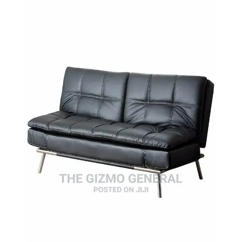 Marqueue Bonded Euro Lounger - Black