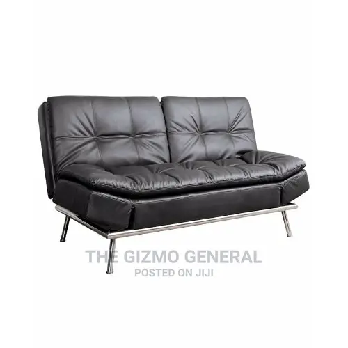 Marqueue Bonded Euro Lounger - Black