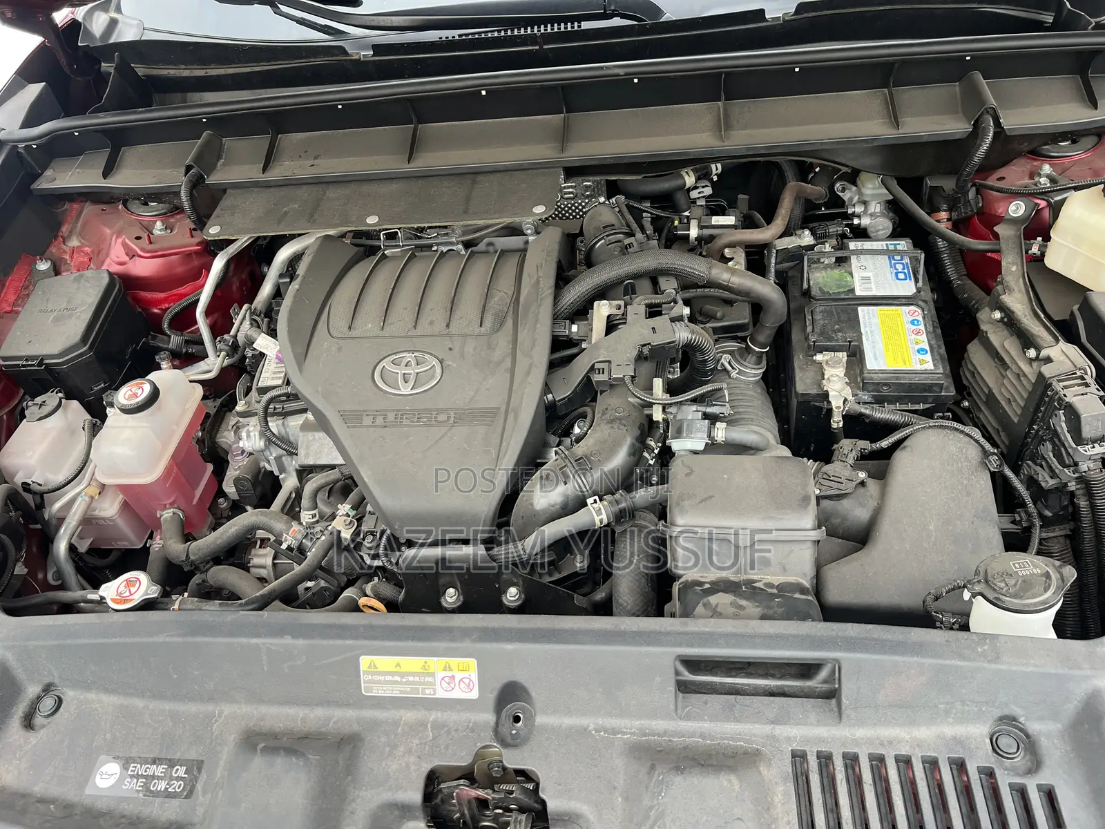 Toyota Highlander XSE FWD 2023 Burgundy