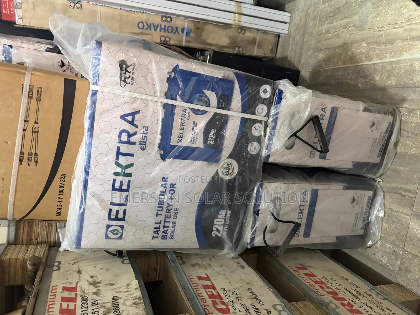 Elektra Tubular Battery 220ah