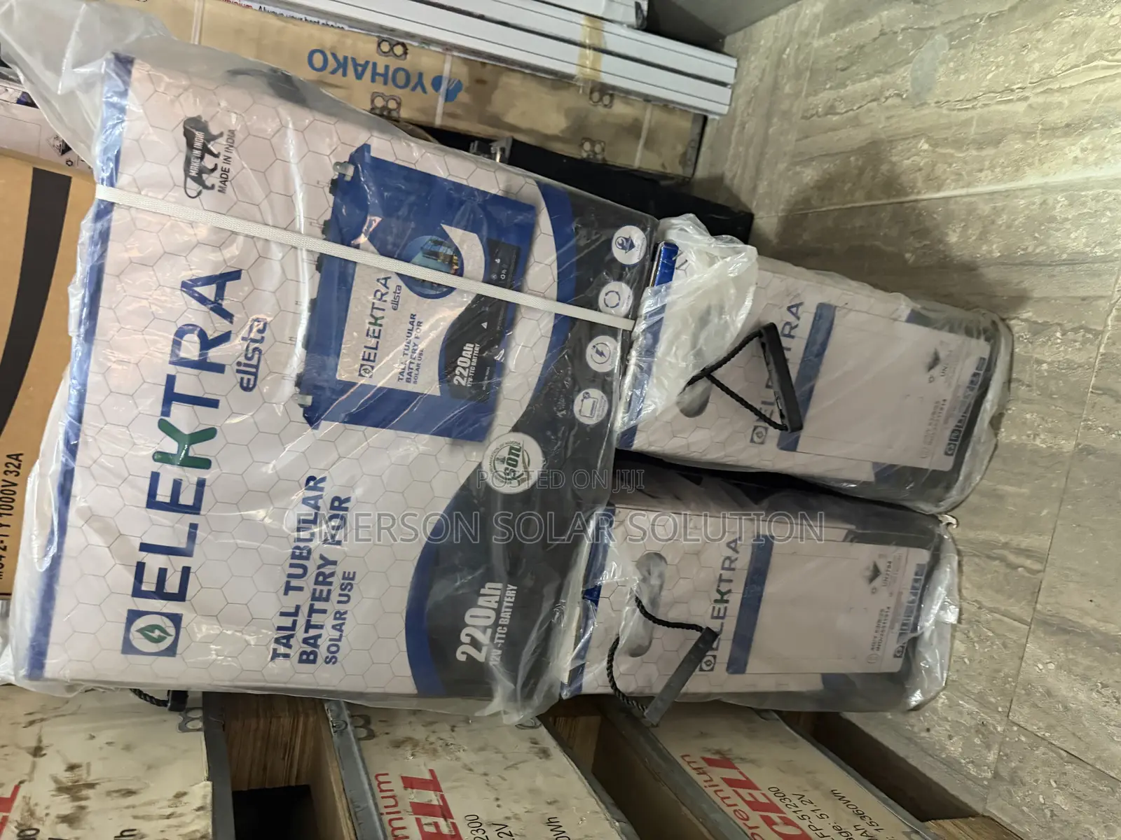 Elektra Tubular Battery 220ah