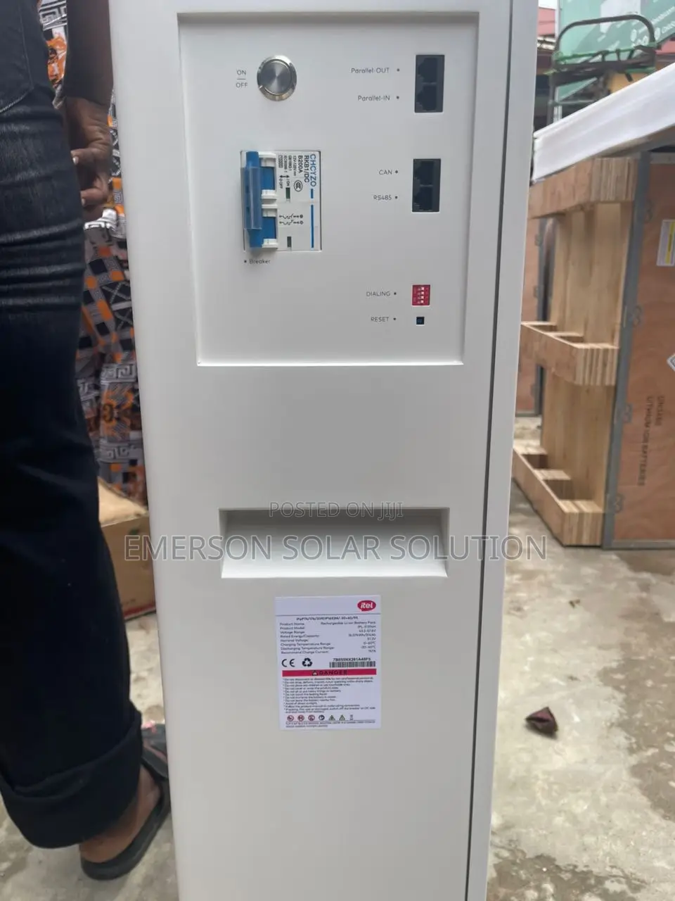 16kwh 51.2v 314ah Itel Lithium Battery