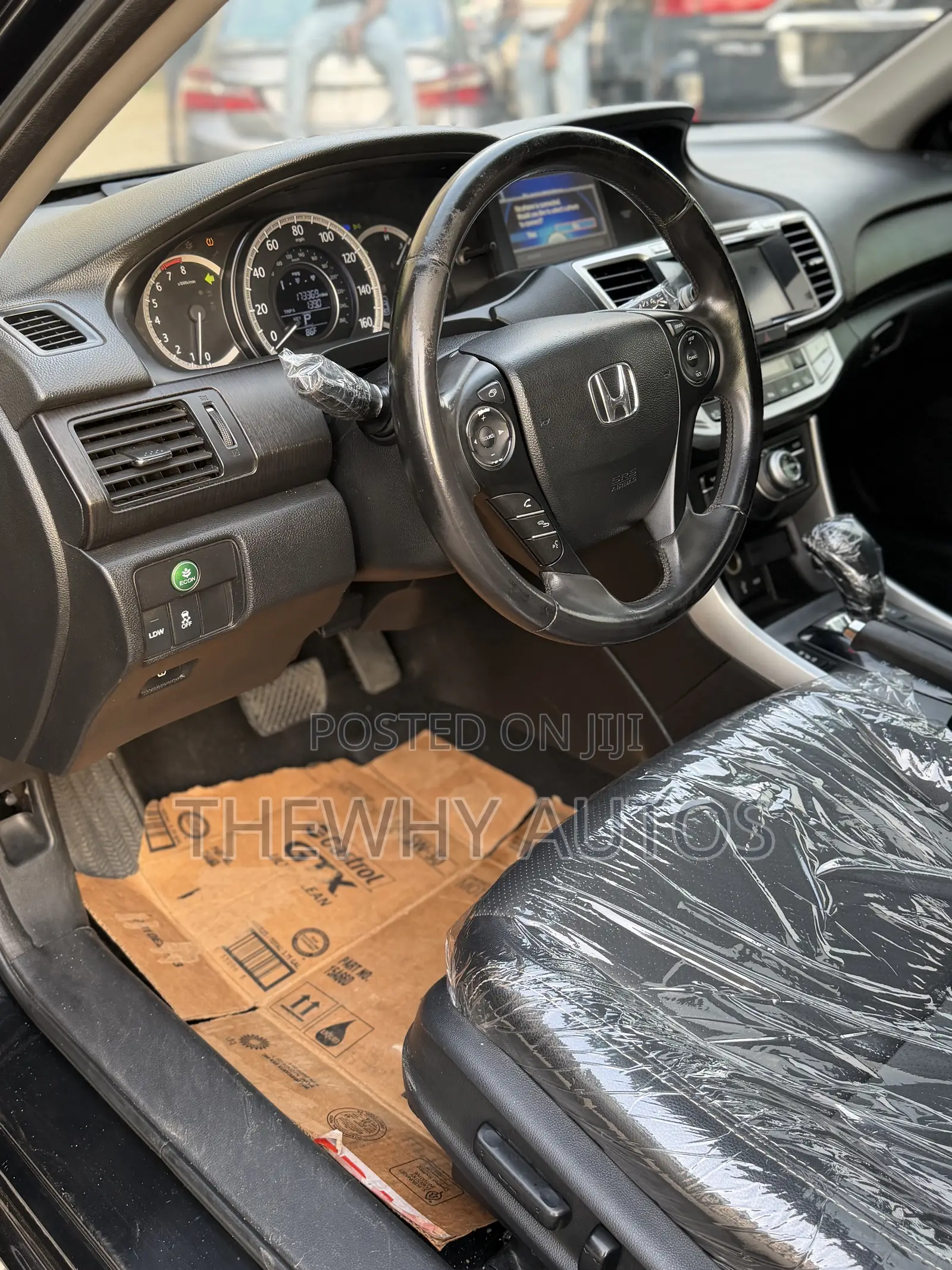 Honda Accord EX-L 4dr Sedan FWD (2.4L 4cyl 2A) 2013 Black