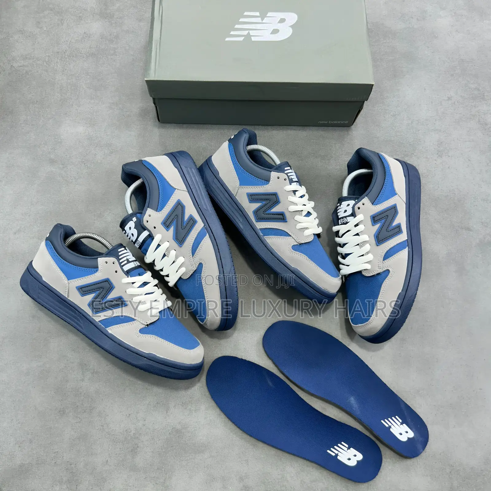 New _ New Balance Numeric 480 “Grey / Blue” Snks”•*