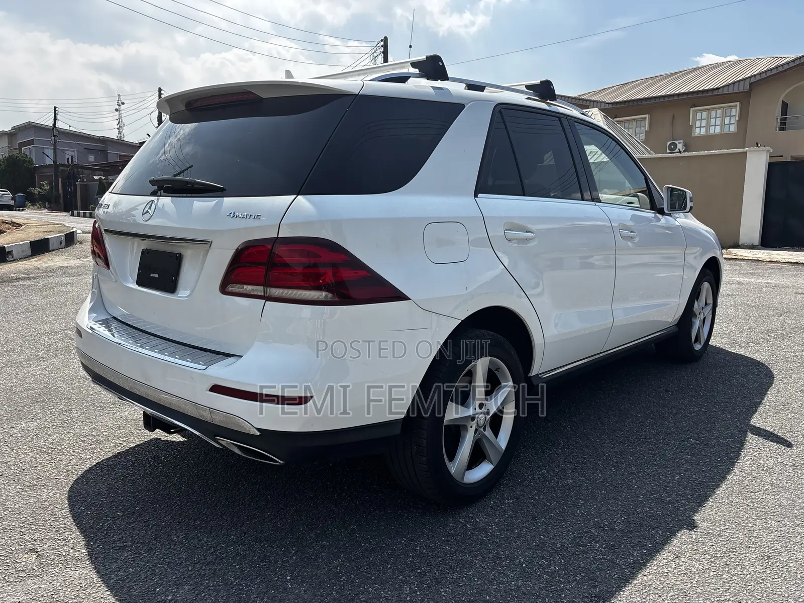 Mercedes-Benz GLE-Class GLE 350d 4MATIC 2017 White