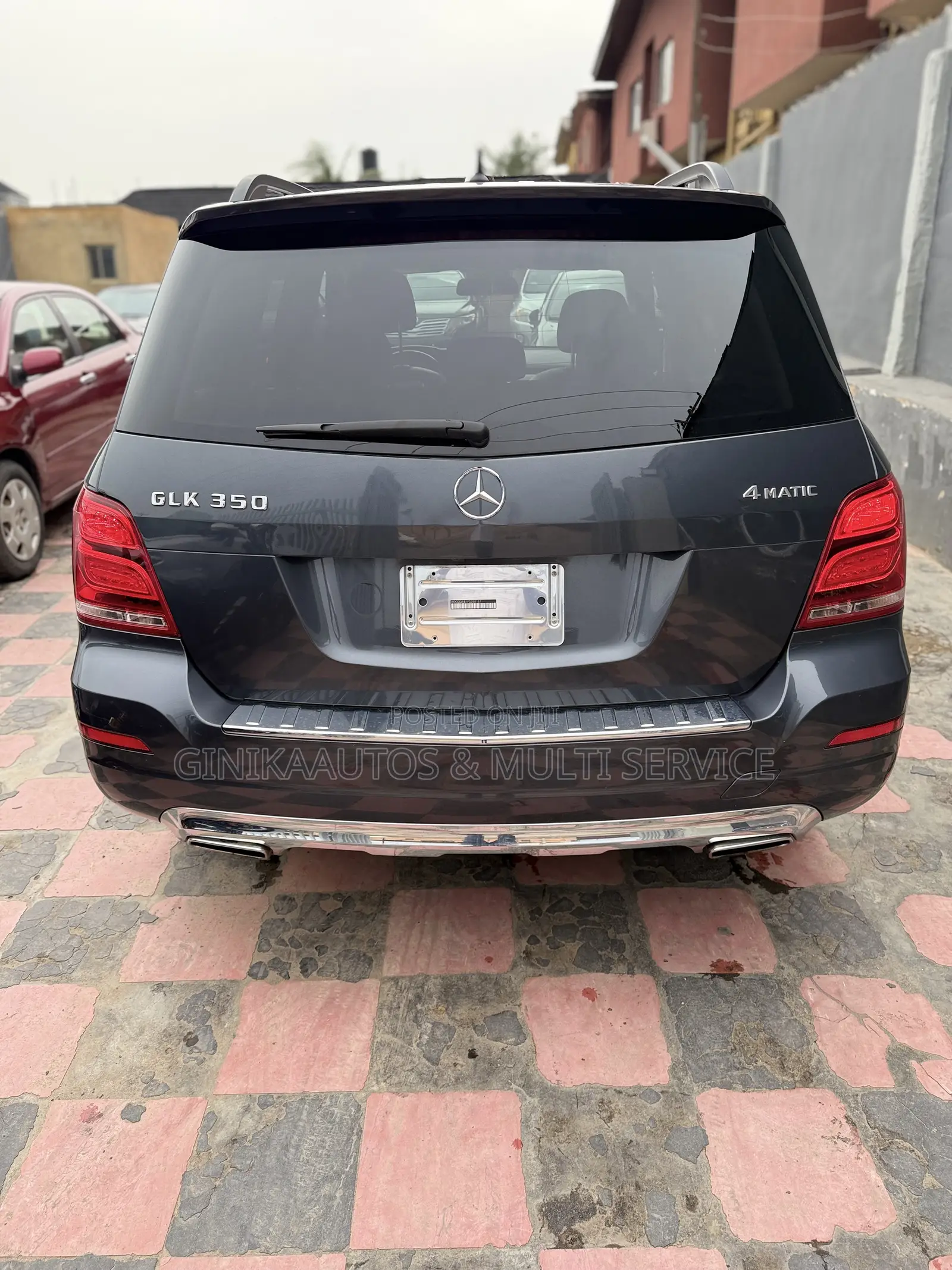 Mercedes-Benz GLK-Class 350 4MATIC 2014 Gray