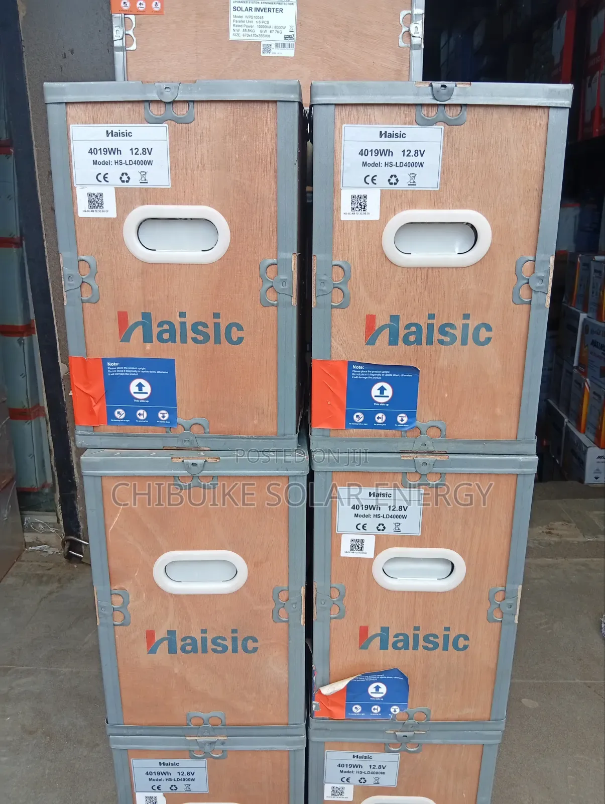 Haisic Solar Lithium Ion Batteries 400kwh/12v