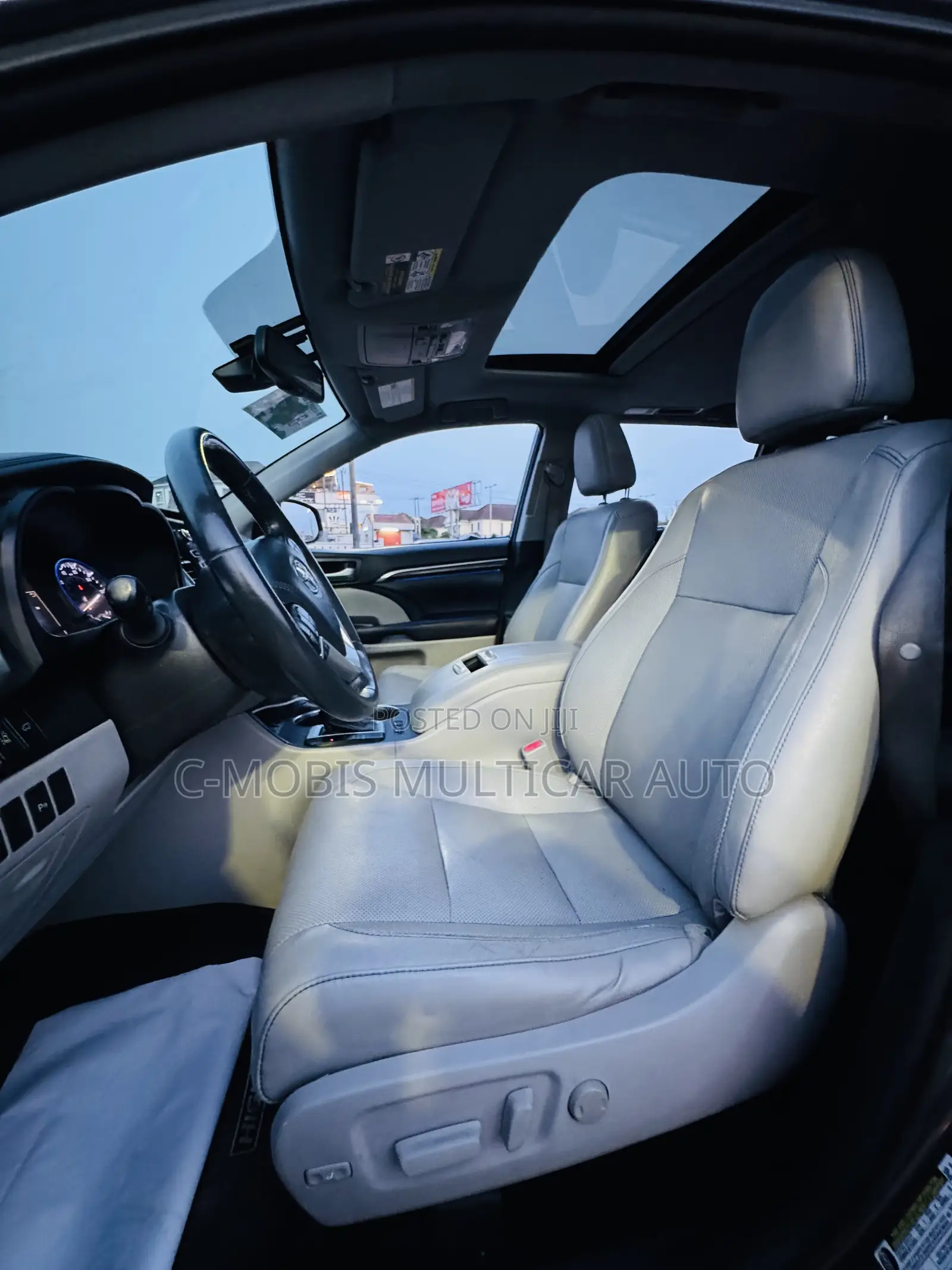 Toyota Highlander Limited V6 4x4 (3.5L 6cyl 6A) 2016 Gray