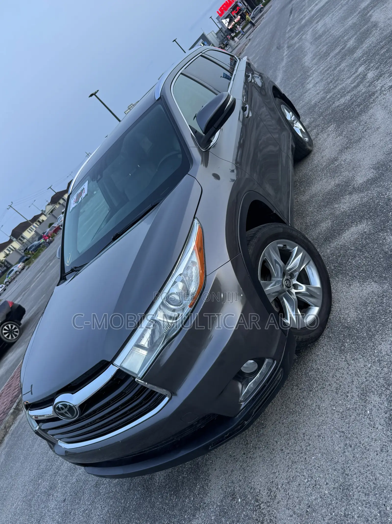 Toyota Highlander Limited V6 4x4 (3.5L 6cyl 6A) 2016 Gray