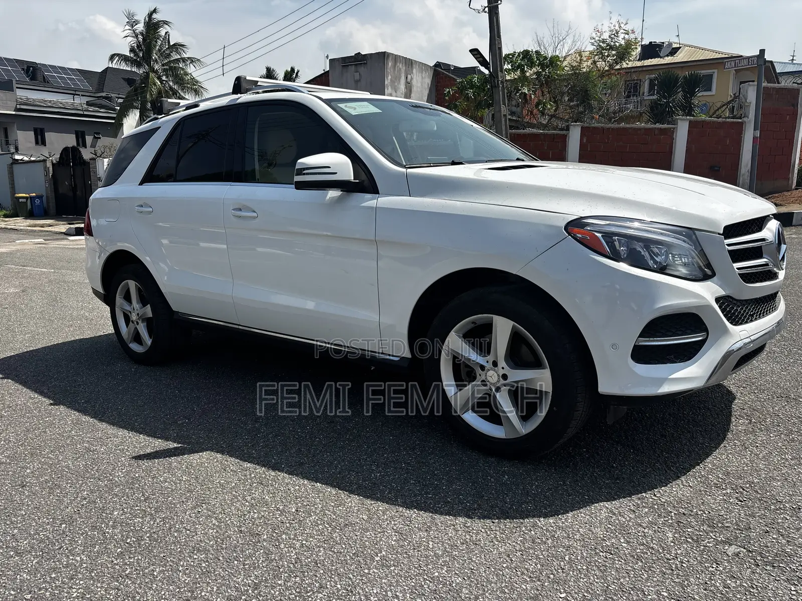 Mercedes-Benz GLE-Class GLE 350d 4MATIC 2017 White