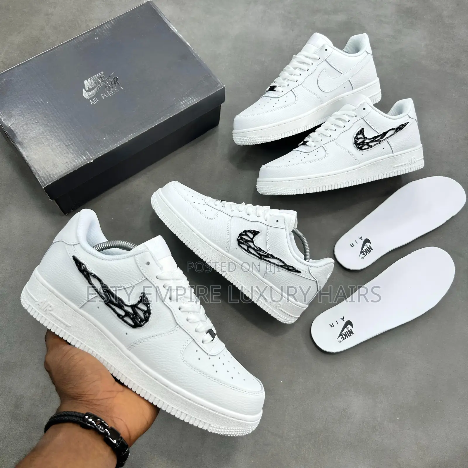New Nike Air Force 1 ‘07 Premium ‘Molten Metal’ (Fv3616-101) ” SNKS