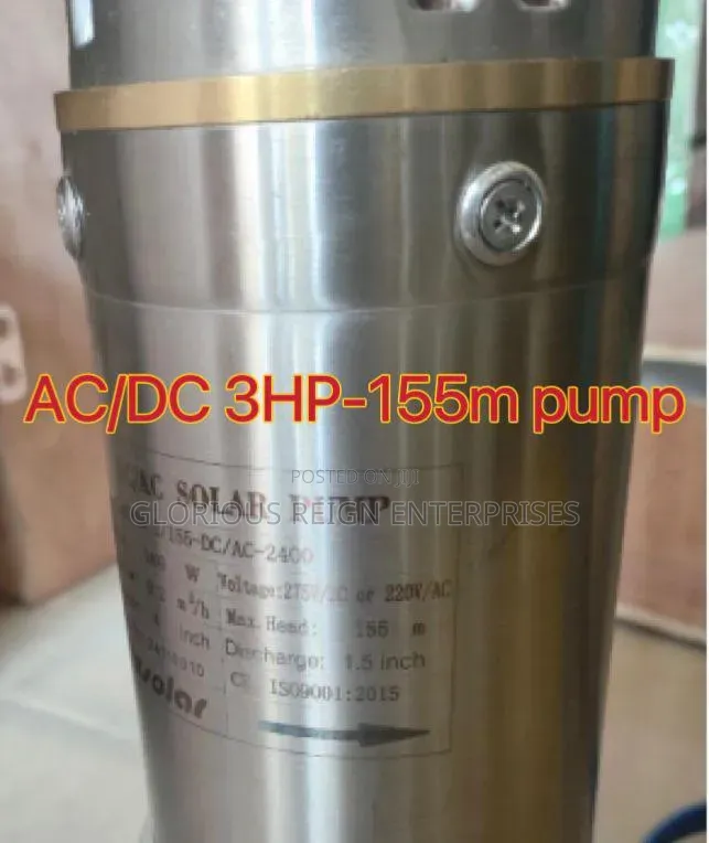 Ac/Dc Solar Pump