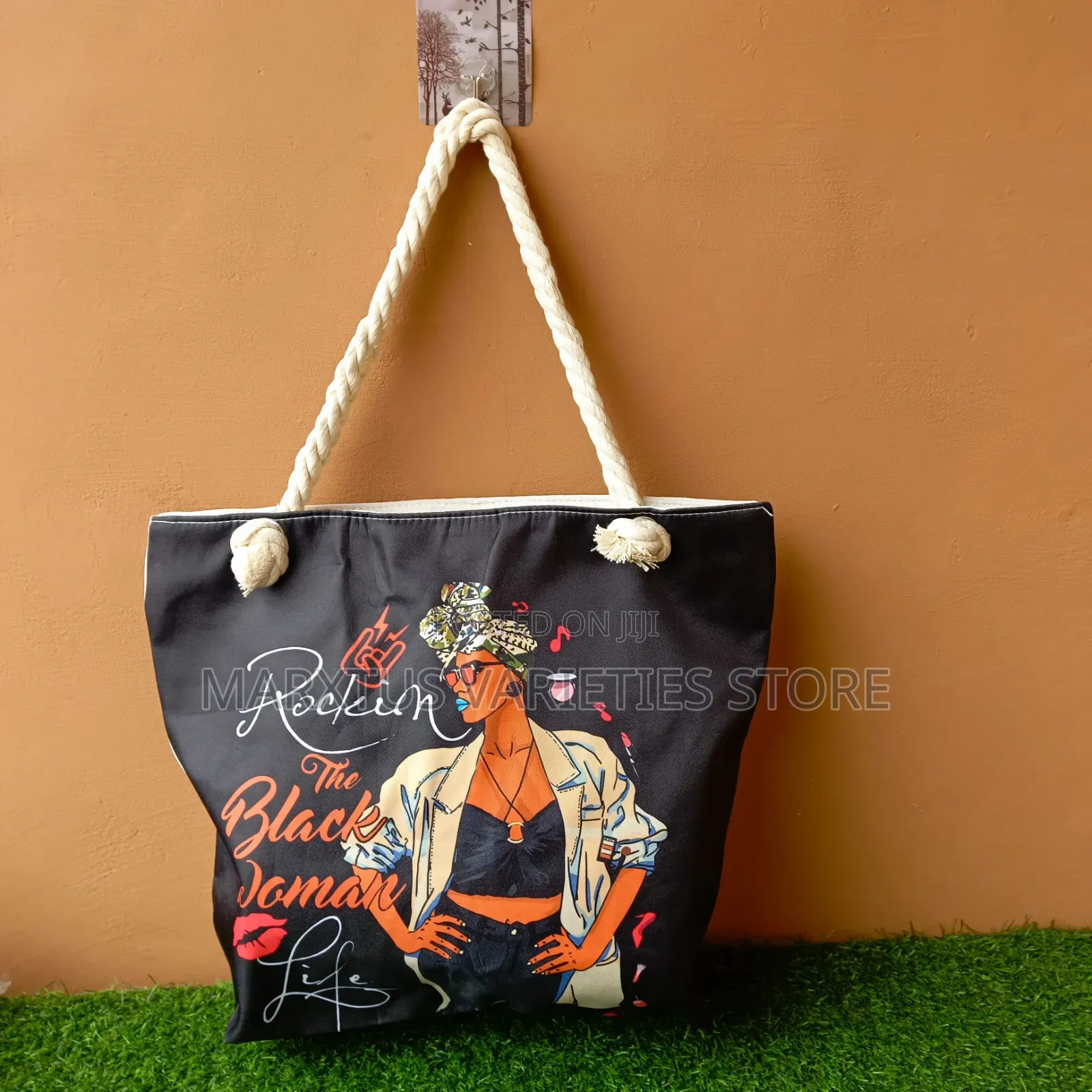Large Facial Tote Bag
