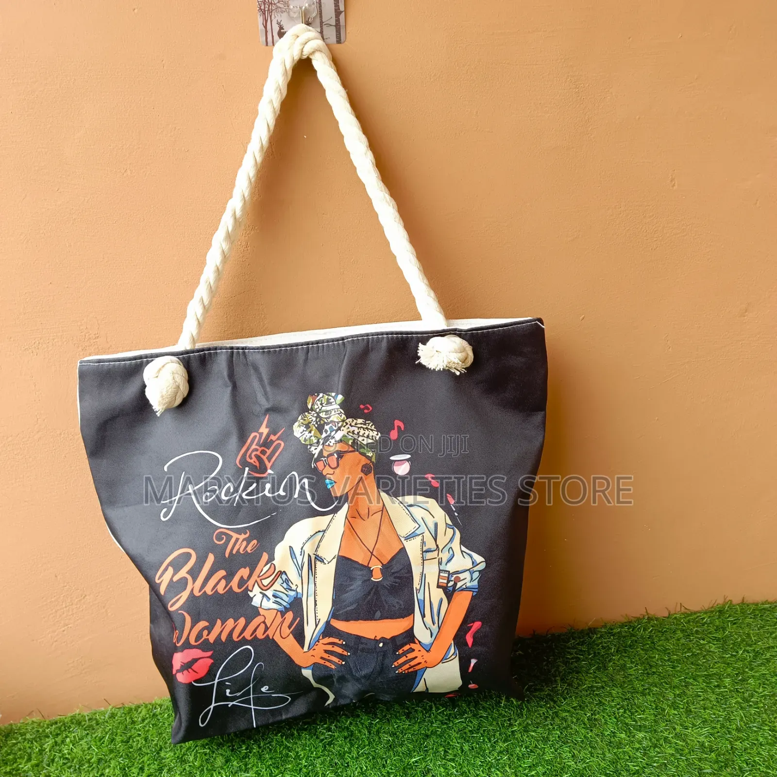 Large Facial Tote Bag