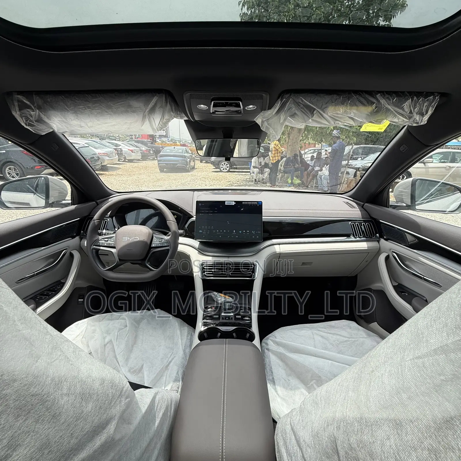 New BYD Song Plus 2025 Gray