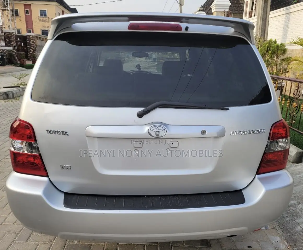 Toyota Highlander Limited V6 2005 Silver
