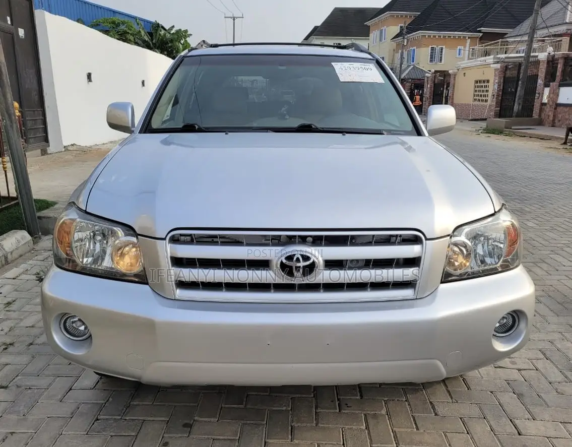 Toyota Highlander Limited V6 2005 Silver