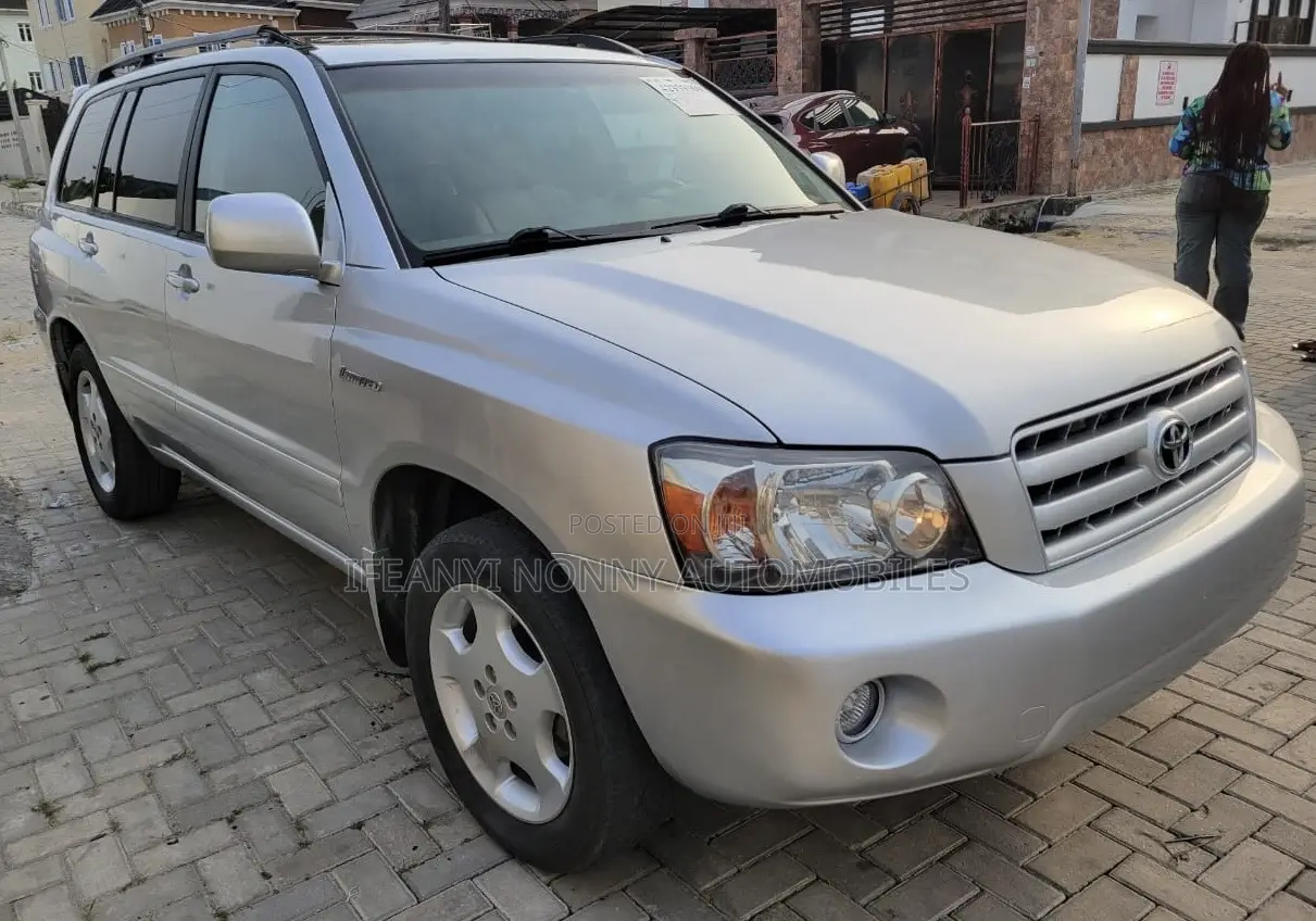 Toyota Highlander Limited V6 2005 Silver