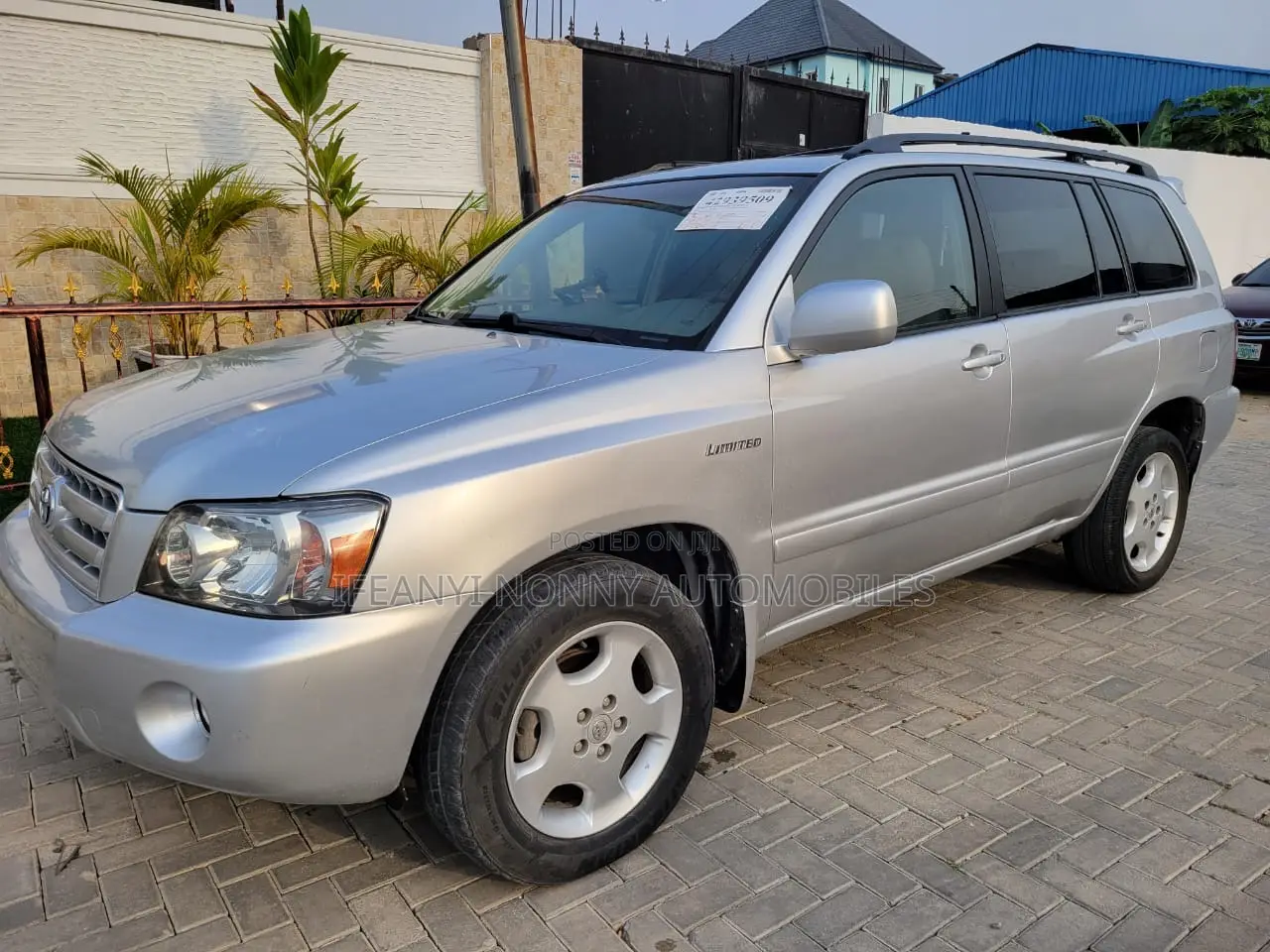 Toyota Highlander Limited V6 2005 Silver