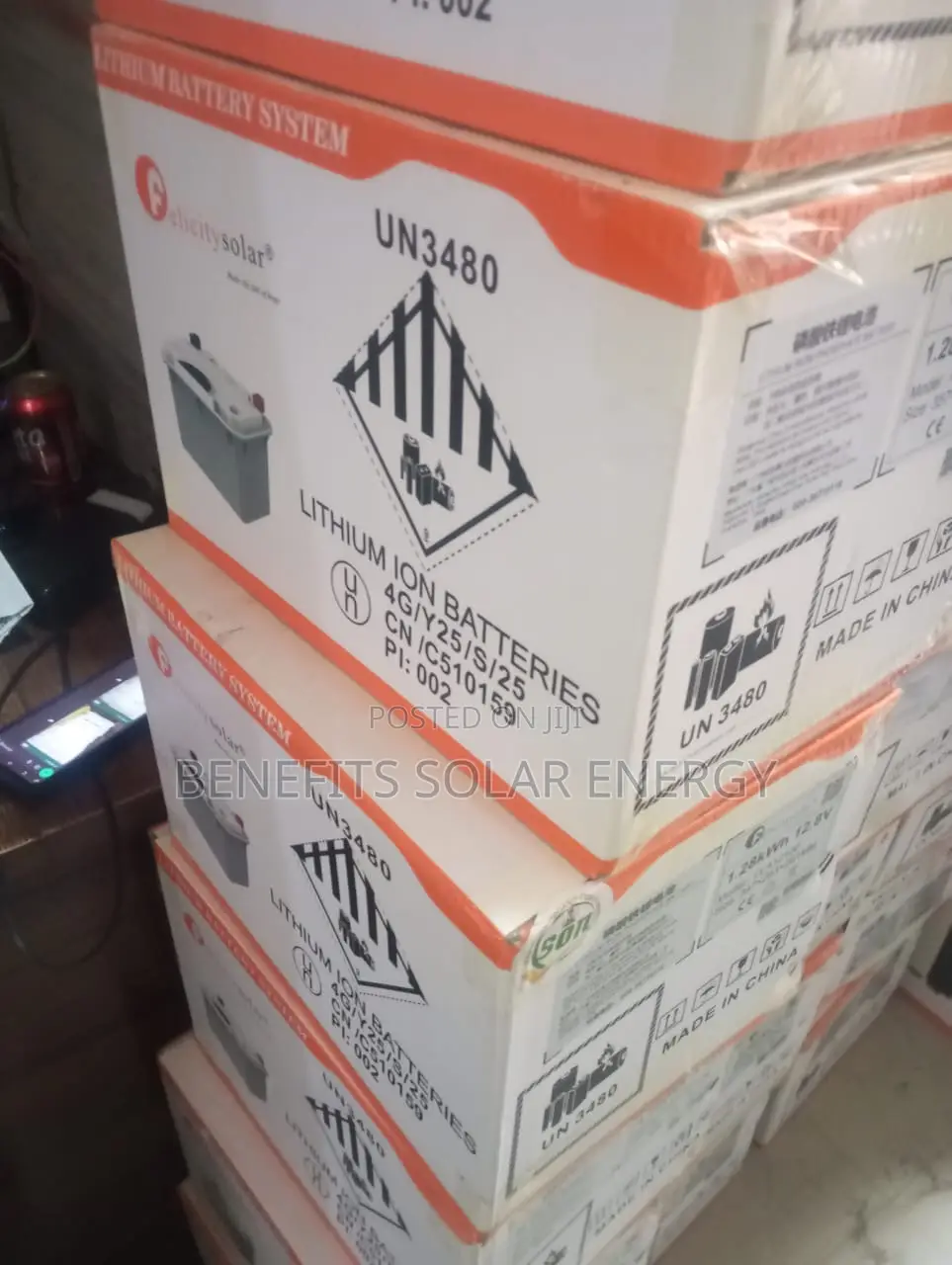 1.28kwh 12v Felicity Lithium Battery (100ah)