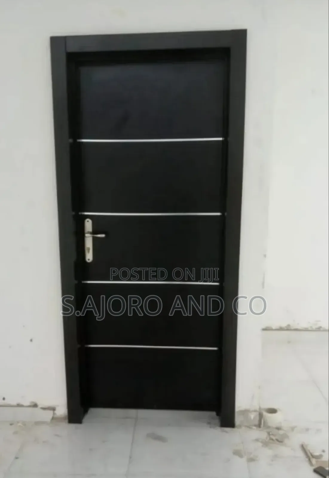 Standard HDF Wooden Doors With Frame; Complete Room Doors