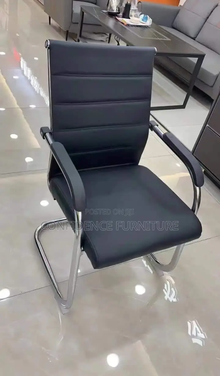 Quality Simple Visitors Leather Chair