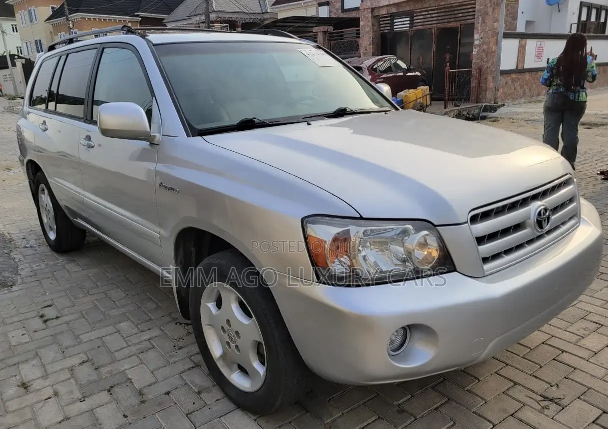 Toyota Highlander Limited V6 2005 Silver