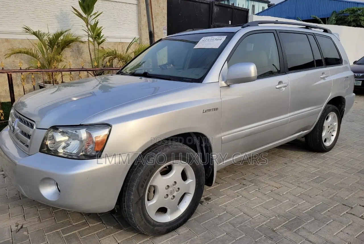 Toyota Highlander Limited V6 2005 Silver