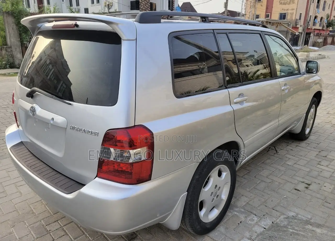 Toyota Highlander Limited V6 2005 Silver