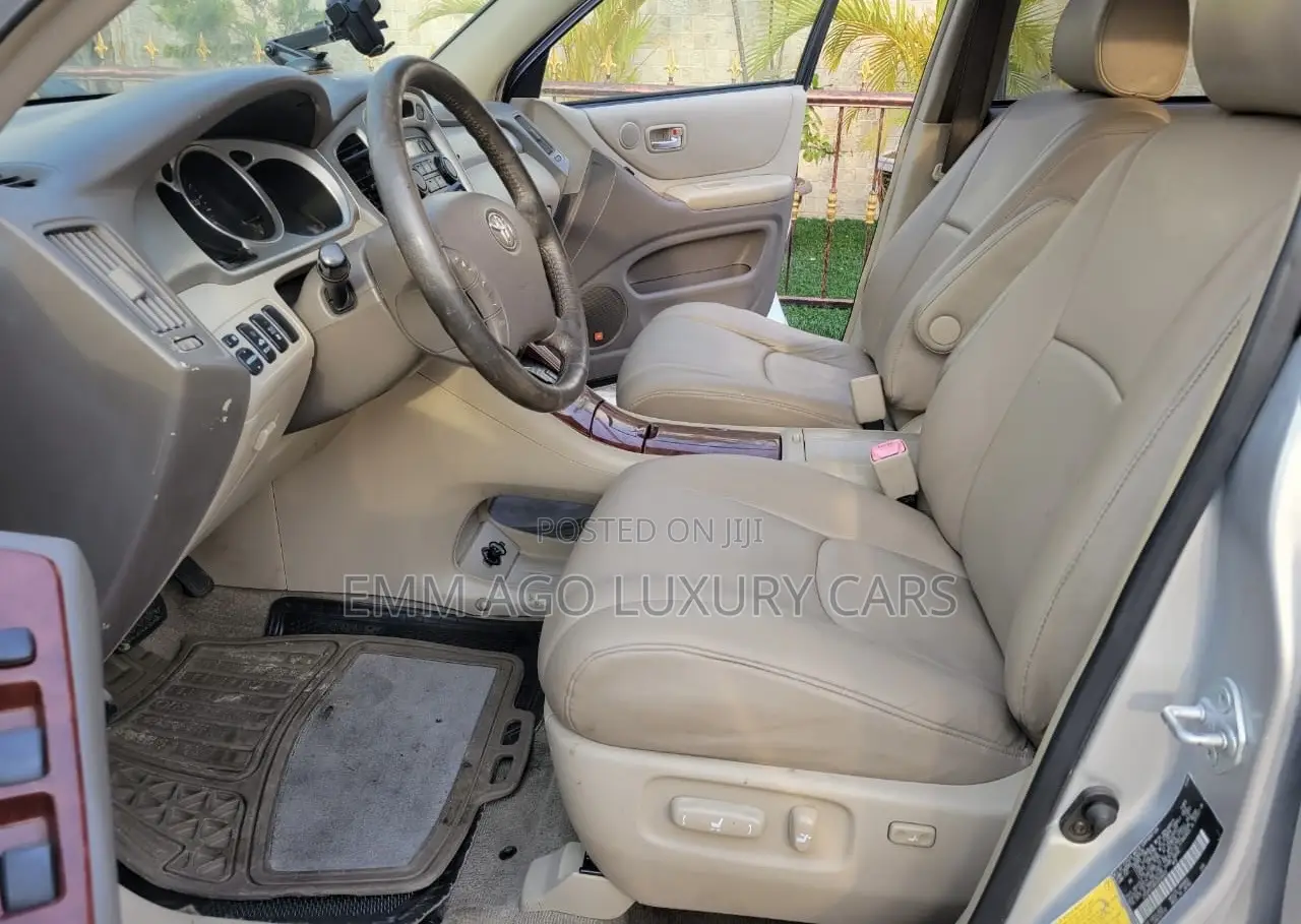 Toyota Highlander Limited V6 2005 Silver